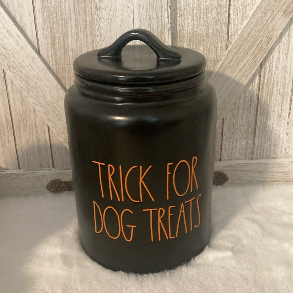 Rae Dunn Trick For Dog Treats